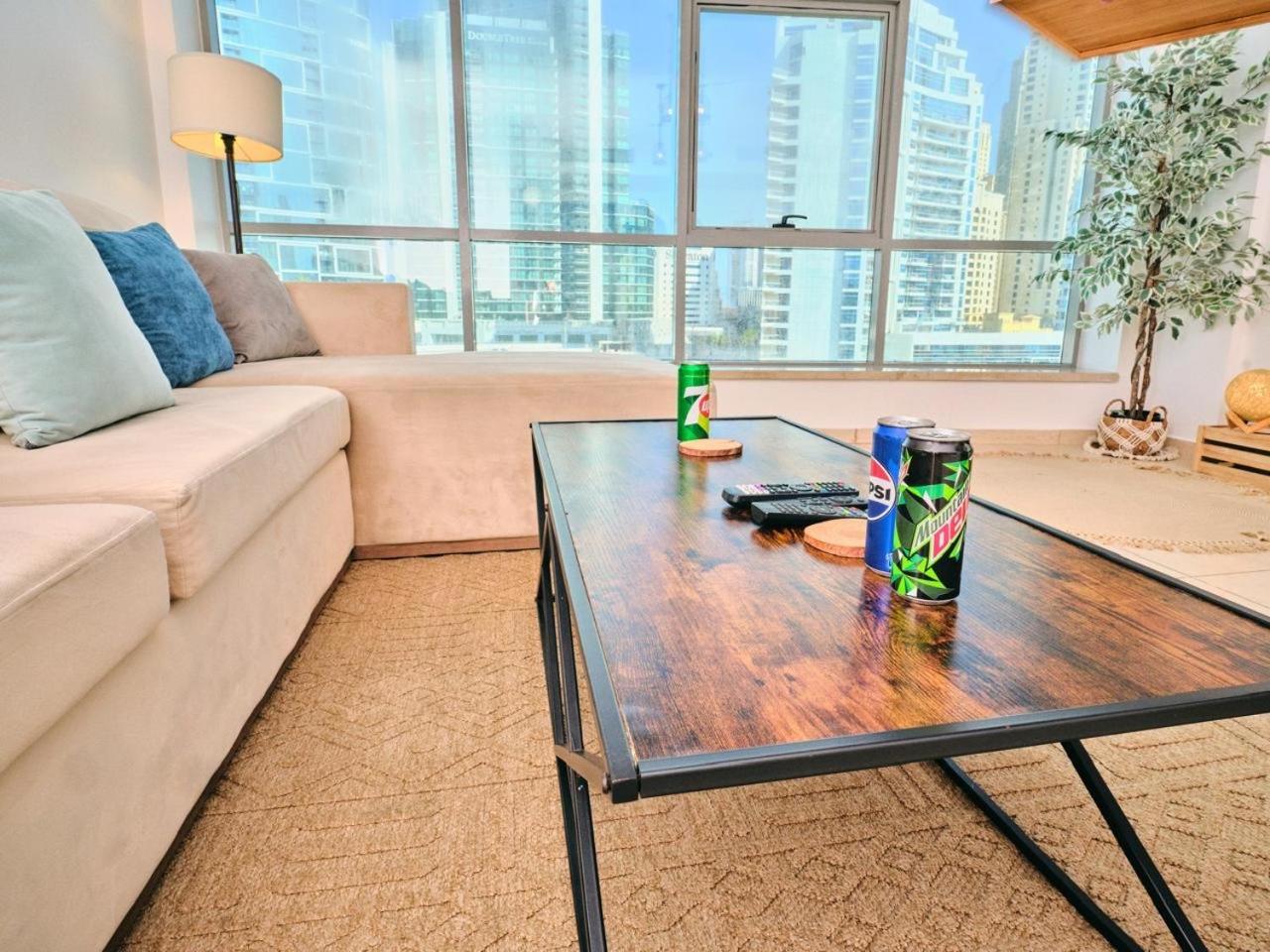 Wonderful Two Bed Room With Full Marina View 두바이 외부 사진