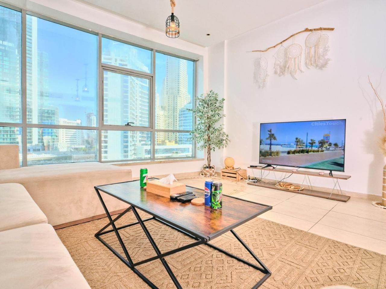 Wonderful Two Bed Room With Full Marina View 두바이 외부 사진