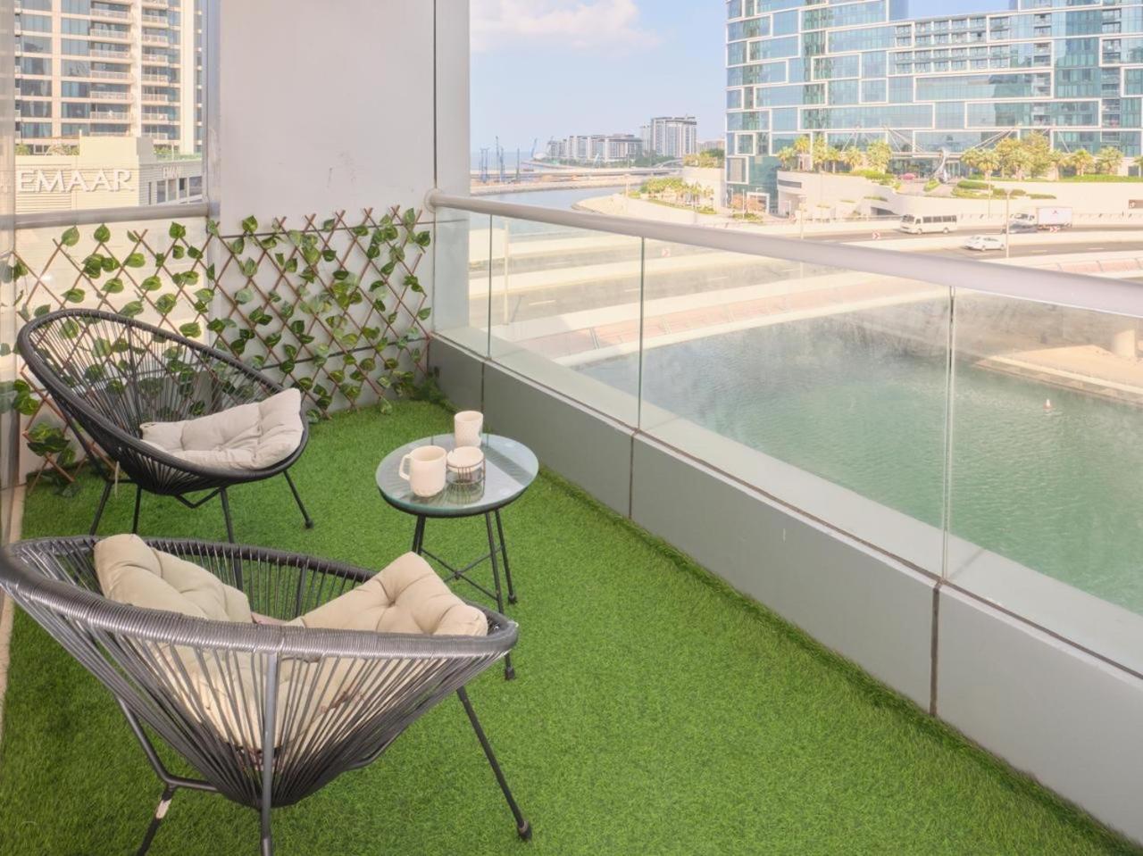 Wonderful Two Bed Room With Full Marina View 두바이 외부 사진